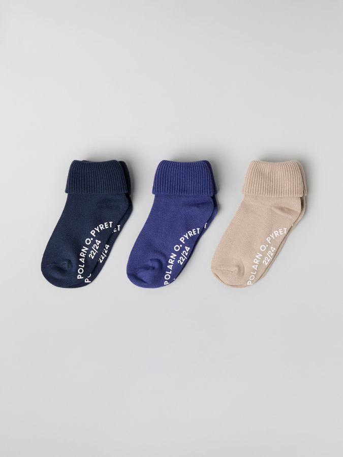 3-pack of anti-slip socks