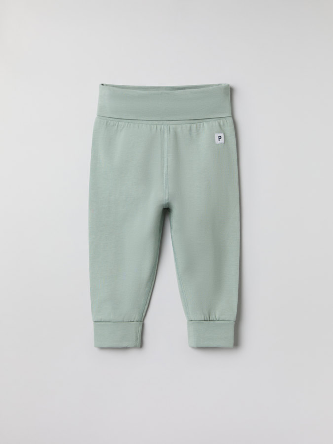 Pants with fold-down cuffs