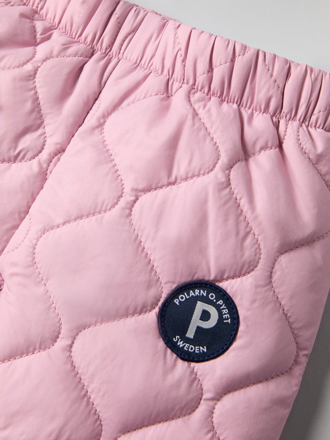 Windproof quilted thermal pants