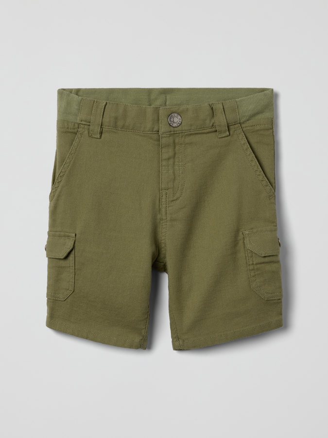 Woven cargo shorts