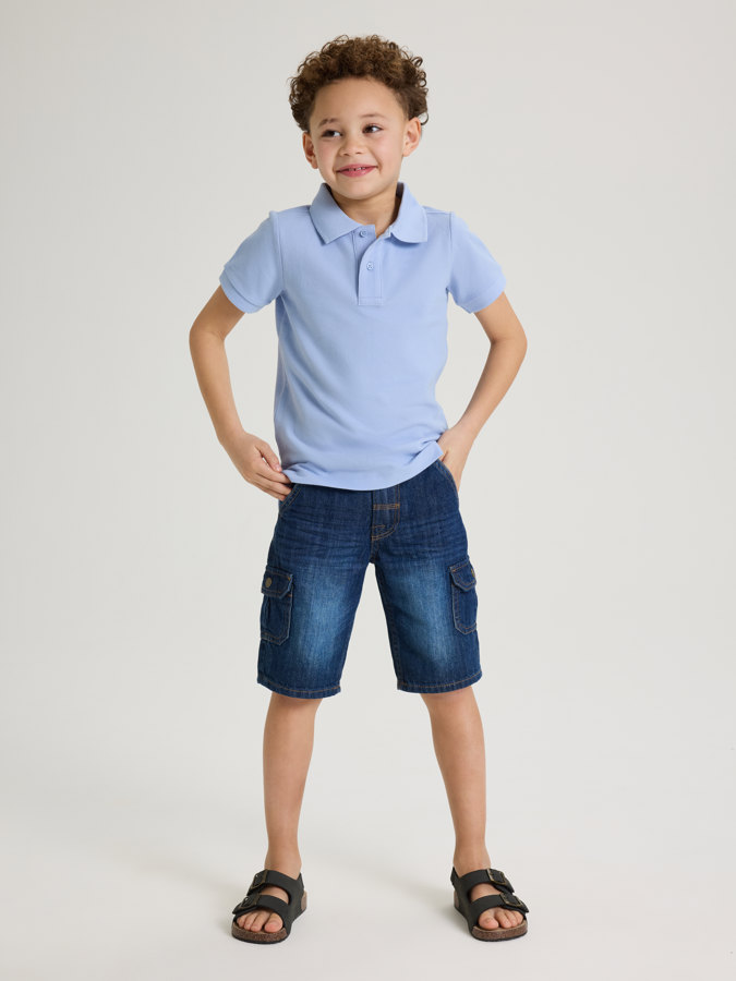 cargo shorts denim