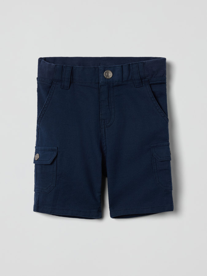 Woven cargo shorts