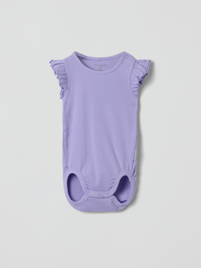 babygrow with ruffles