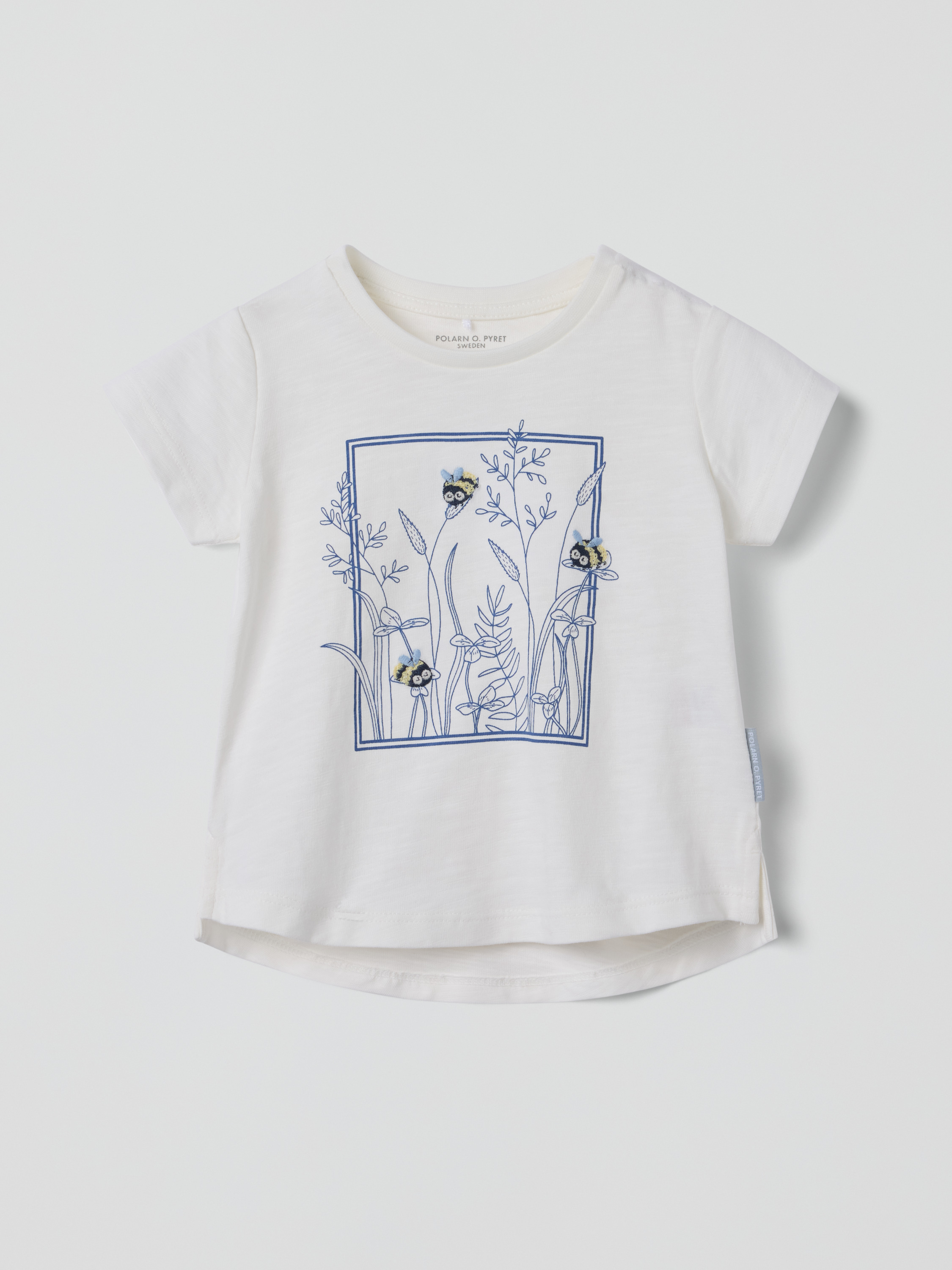 Polarn O. Pyret Short-sleeved Floral Top