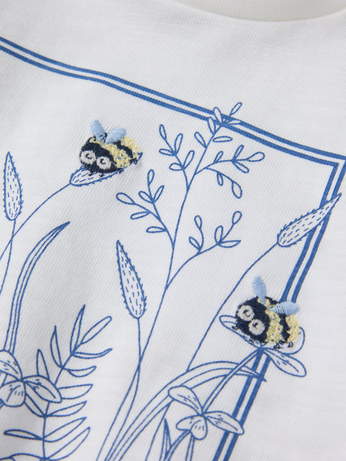 Short-sleeved floral top Short-sleeved floral top