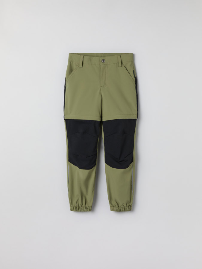 VENTURE water-repellent outdoor pants with detachable legs