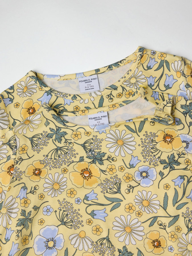 Long sleeve top With floral print