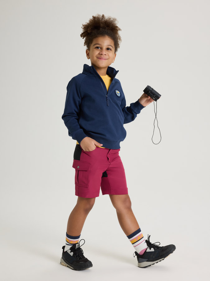 Zippered sweatshirt