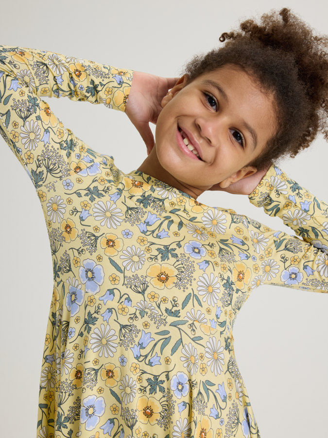 Twirl dress with floral print