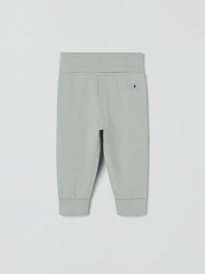 Pants with fold-down cuffs