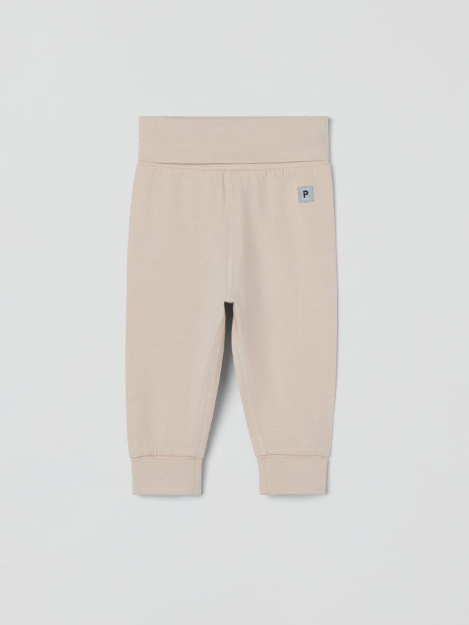 Pants with fold-down cuffs