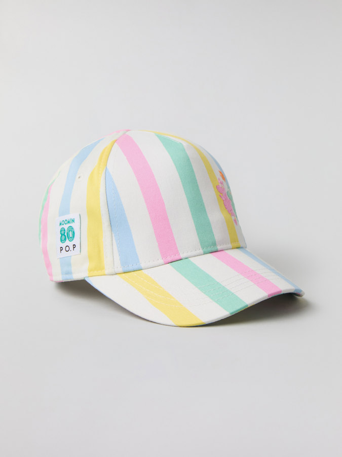 Cap with Moomin appliqué