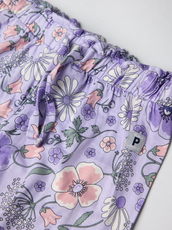 Floral pants for baby