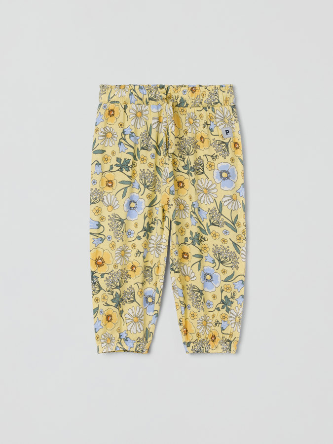 Floral pants for baby