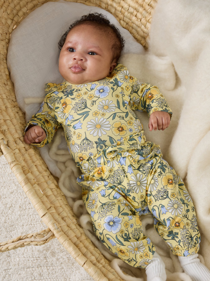 Floral pants for baby