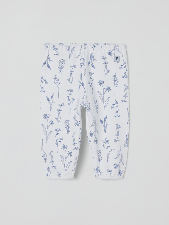 Floral sweatpants