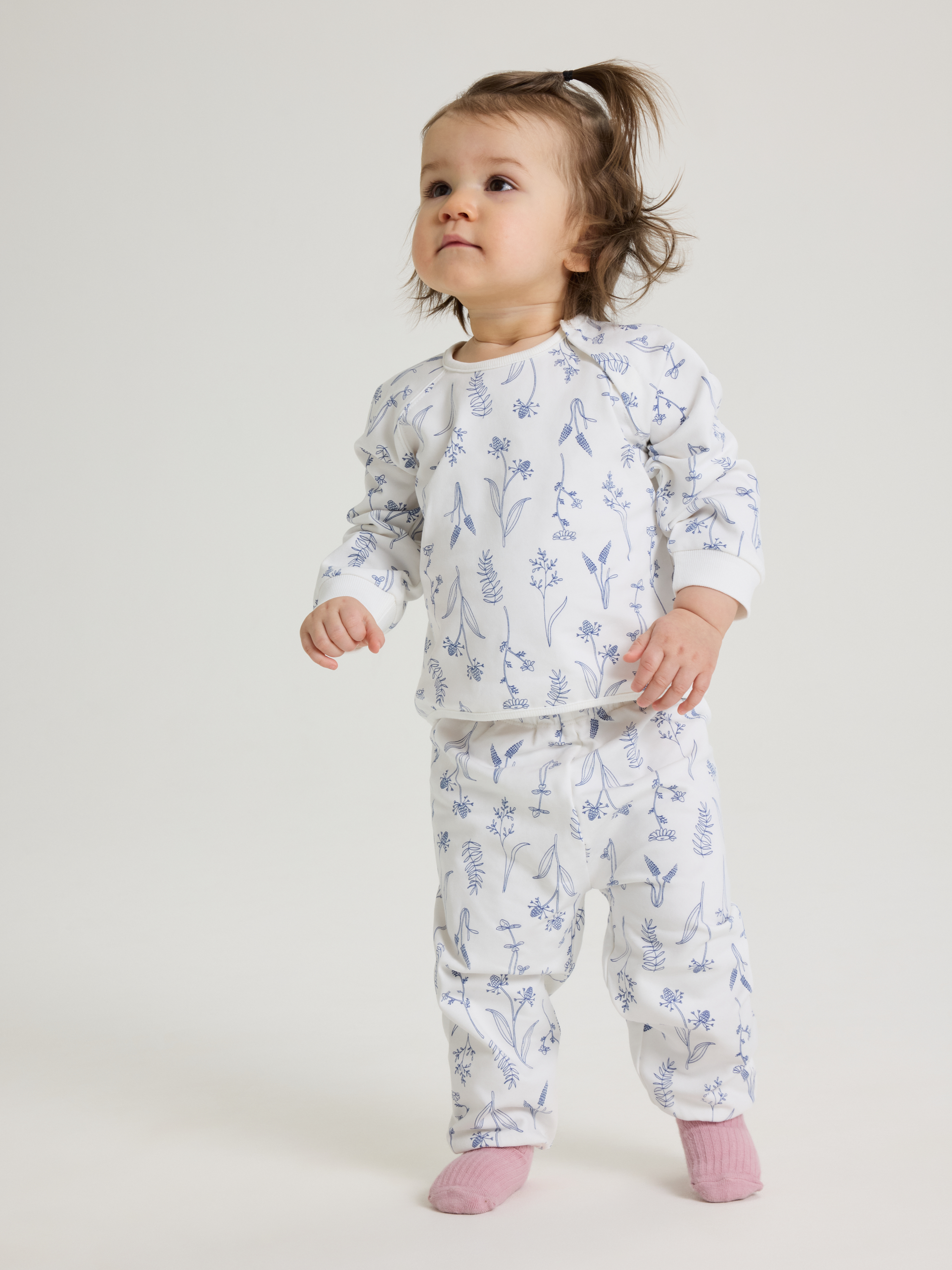 Polarn O. Pyret Floral Sweattrousers