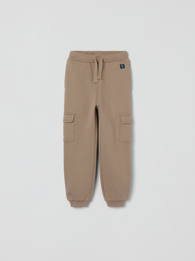 Sweatpants with cargo pockets