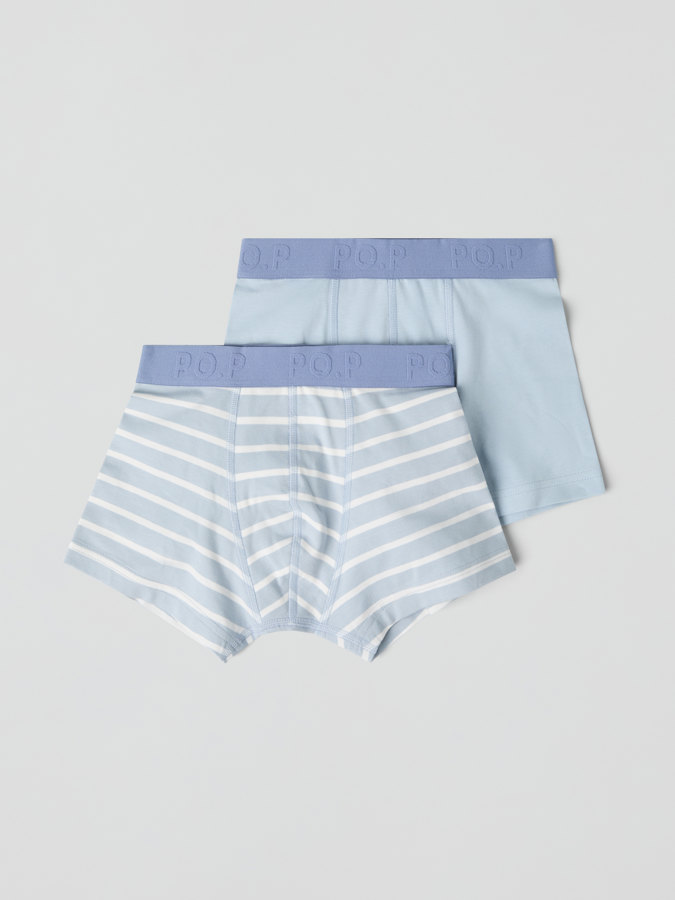 2-pack of striped boxers