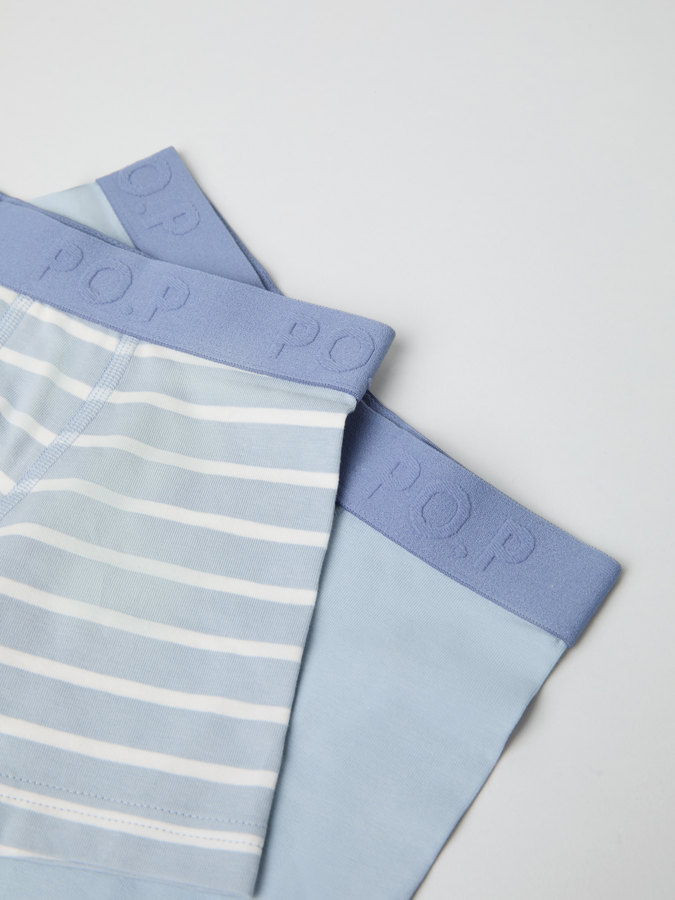 2-pack of striped boxers