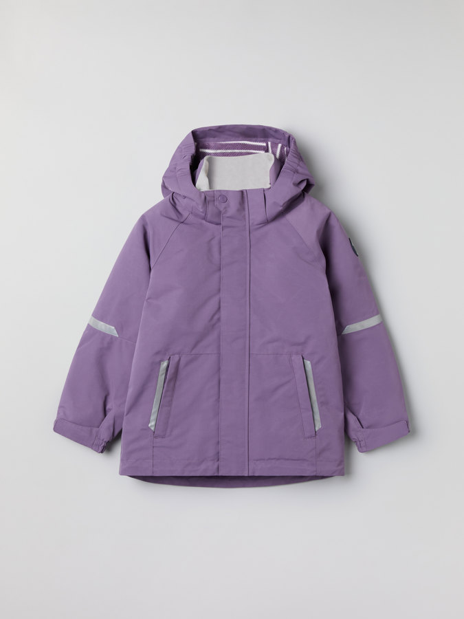 Stormy, waterproof shell jacket