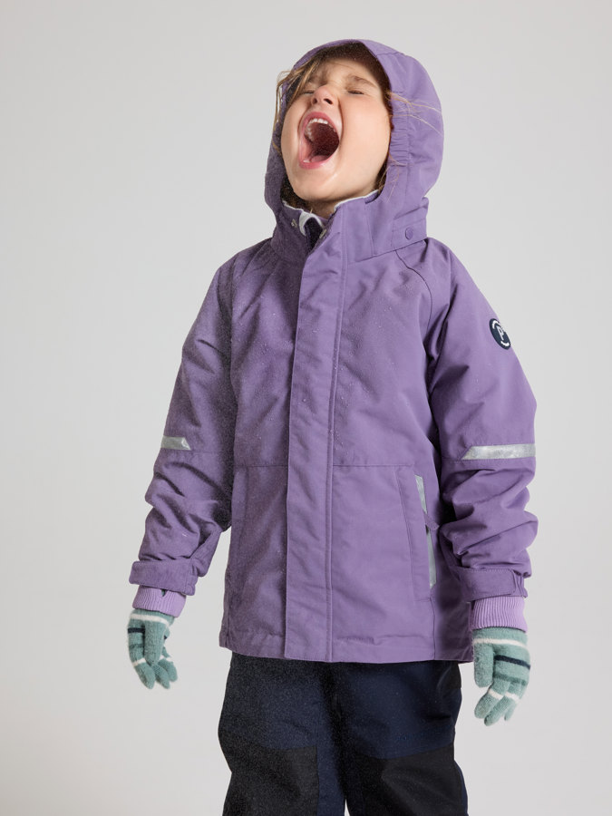 Stormy, waterproof shell jacket