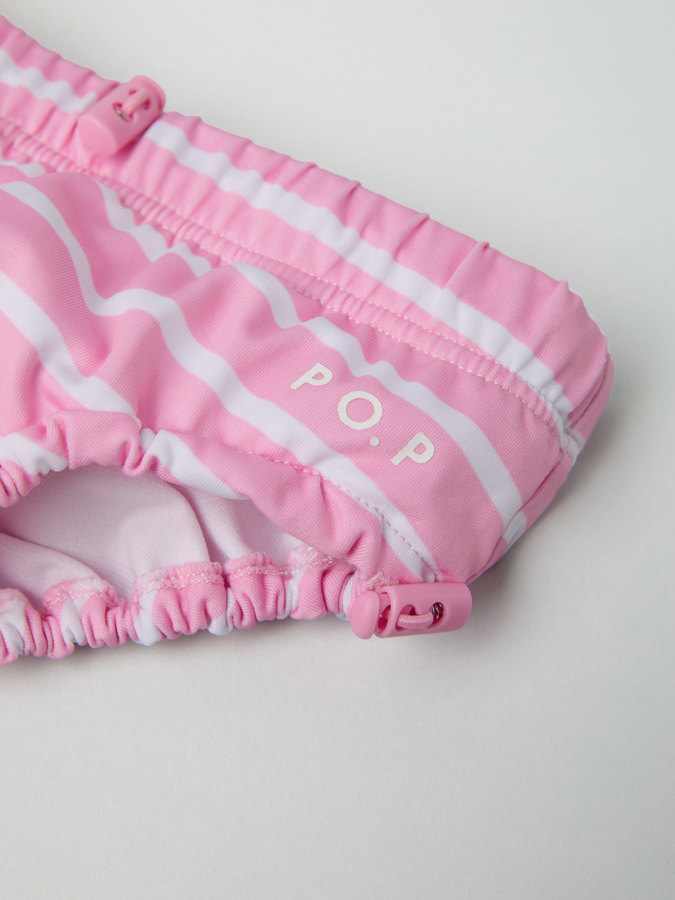 Striped swim diaper