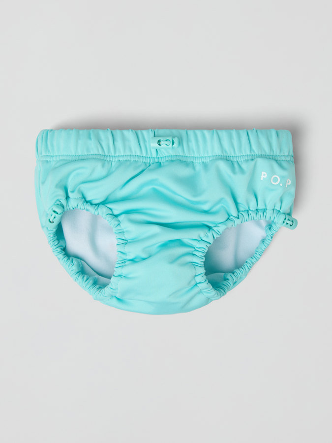 Swim diaper with bear print