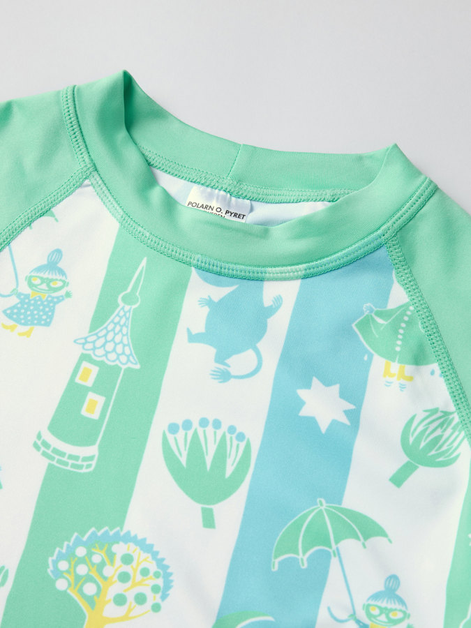 Long-sleeved UV top with Moomin print