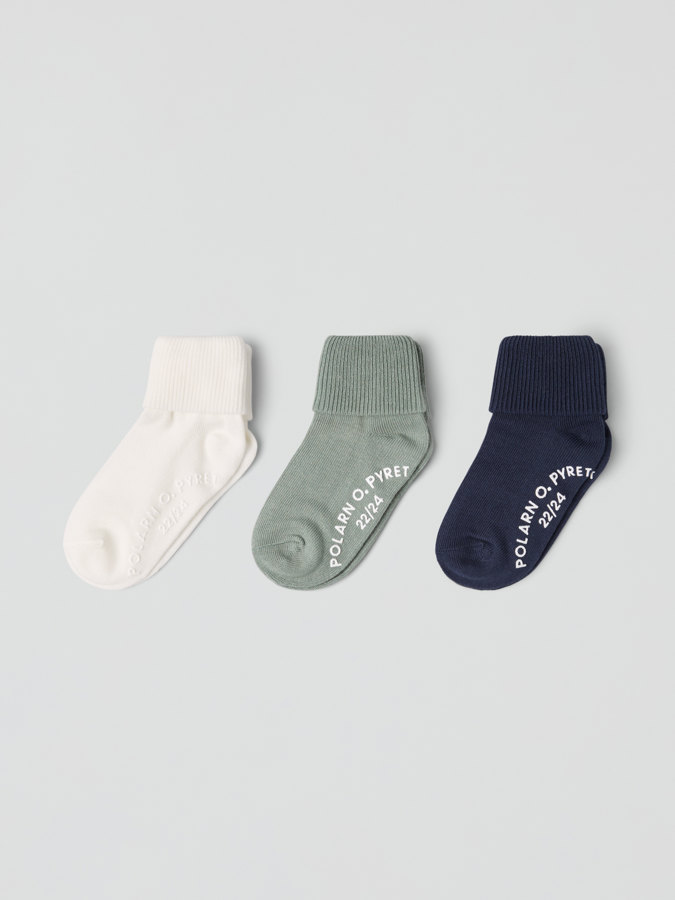 3-pack of anti-slip socks 3-pack of anti-slip socks