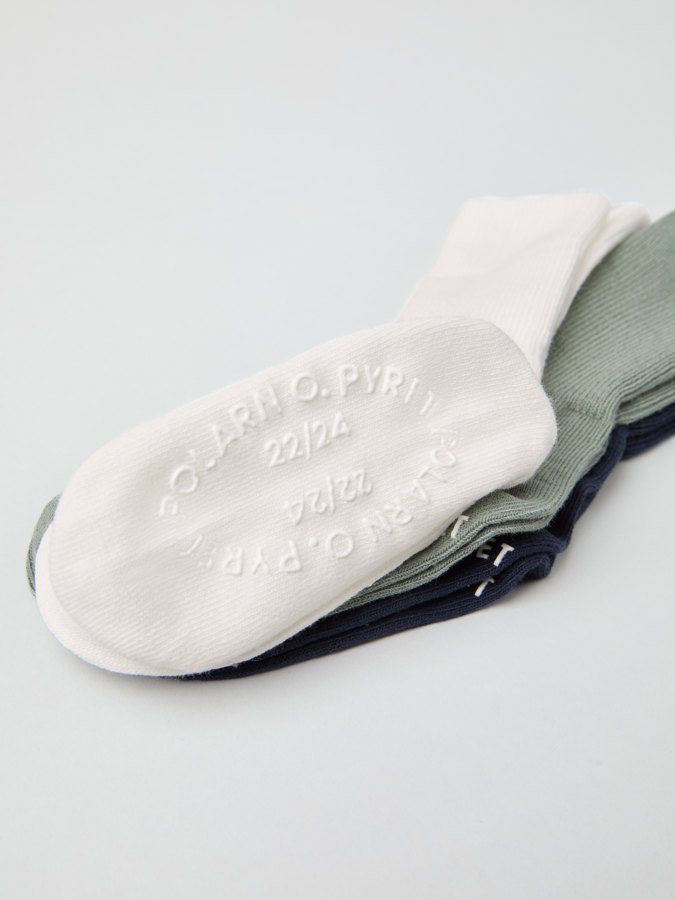 3-pack of anti-slip socks 3-pack of anti-slip socks