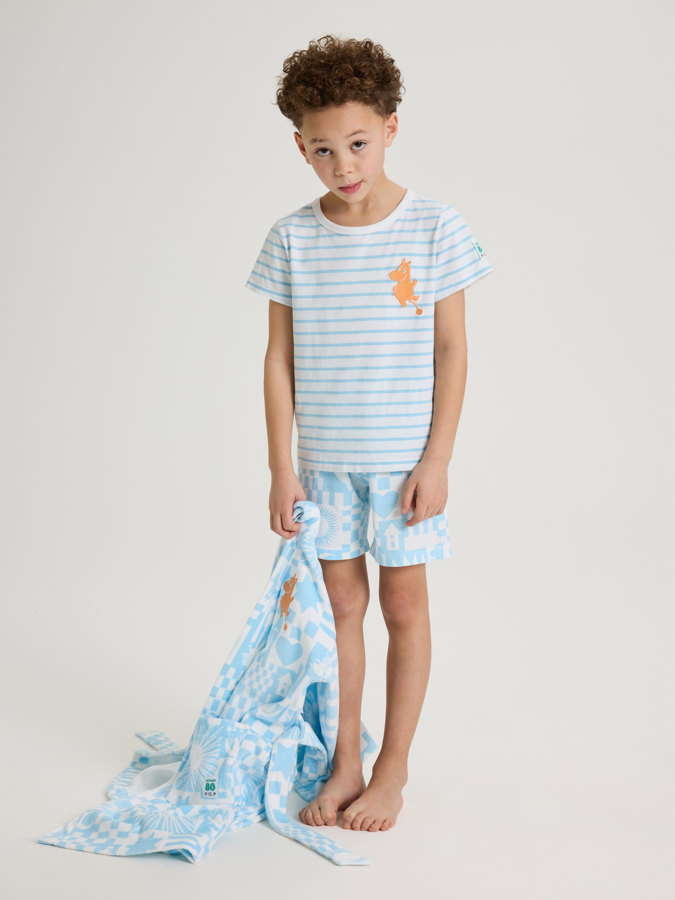 Short-sleeved Moomin pyjamas
