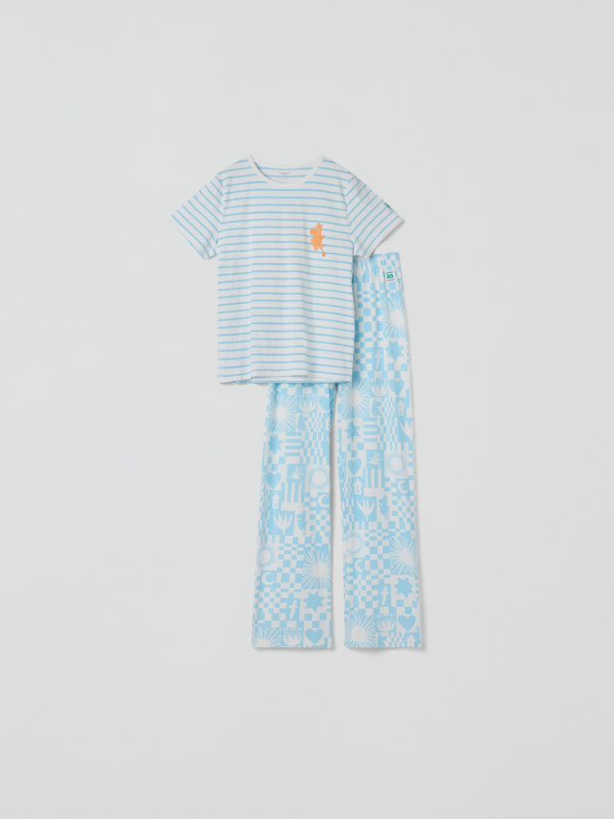 Short-sleeved Moomin pyjamas for adult