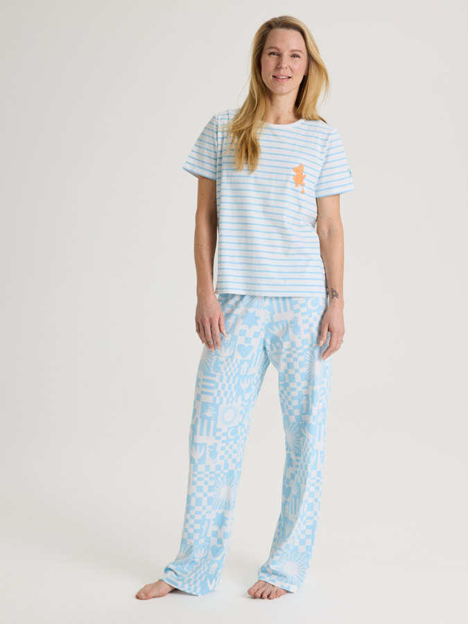 Short-sleeved Moomin pyjamas for adult