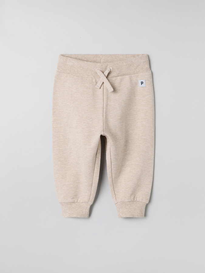 Sweatpants with brushed inside