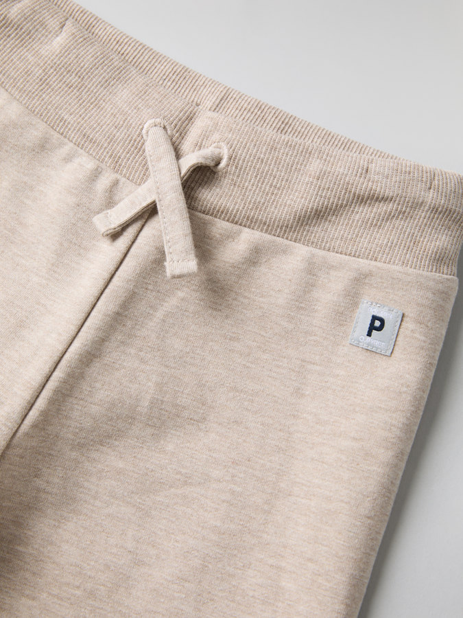 Sweatpants with brushed inside