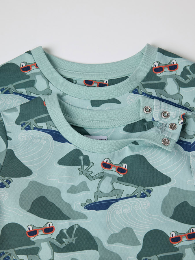 T-shirt with frog print
