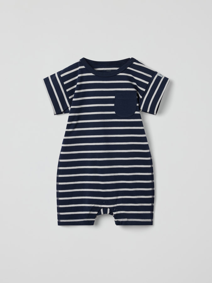 Striped jumpsuit