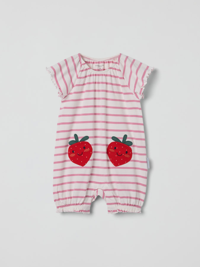 Striped jumpsuit