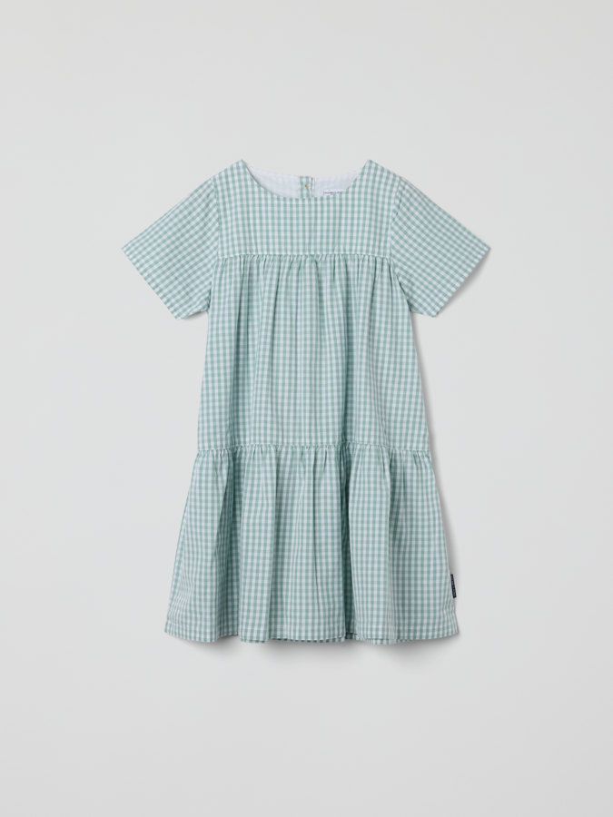 Checked dress