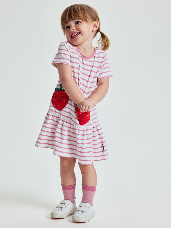 Short-sleeved dress