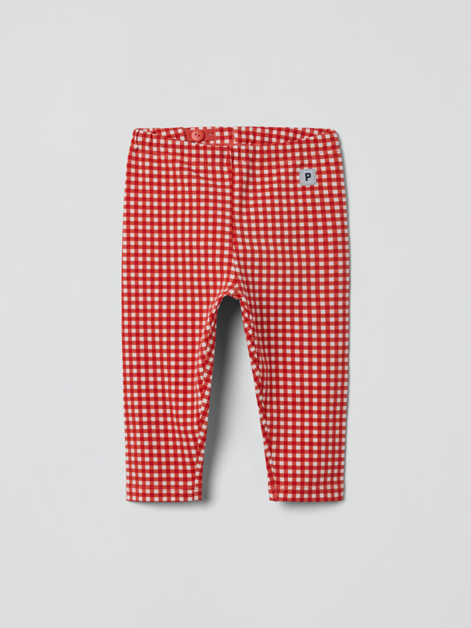 Checked PLAY leggings for baby