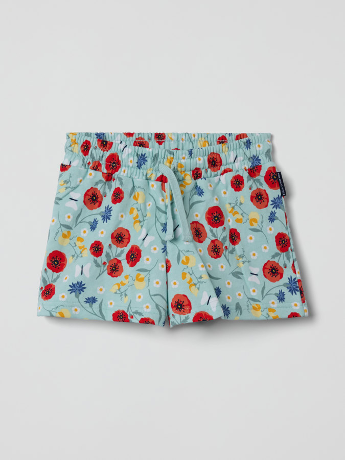Floral sweatshorts
