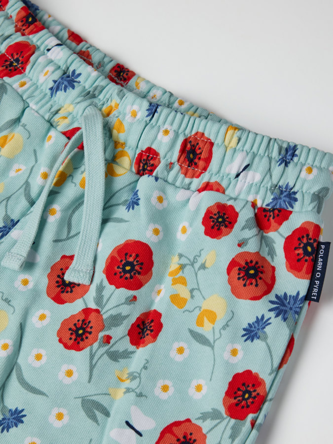 Floral sweatshorts
