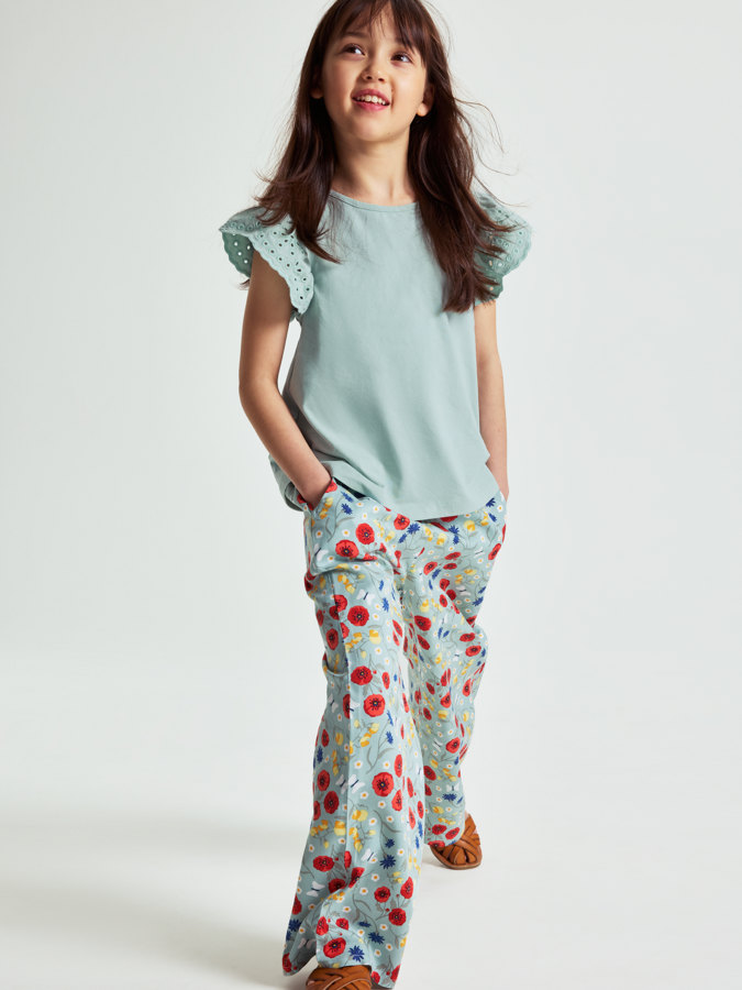 Floral trousers Floral trousers