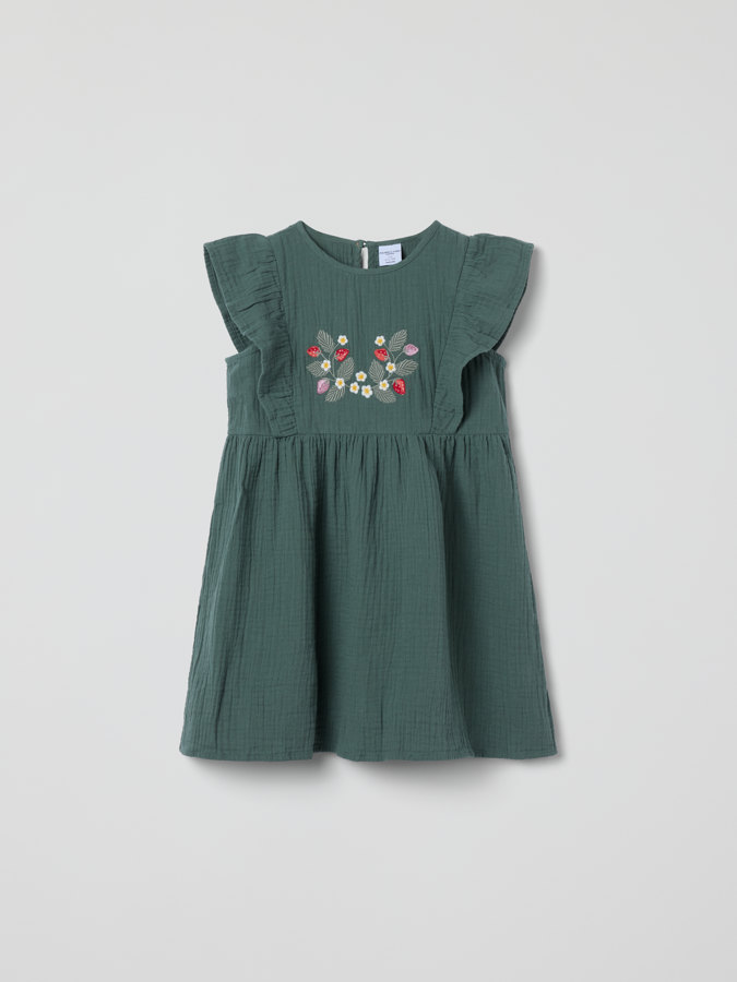 Dress with ruffles