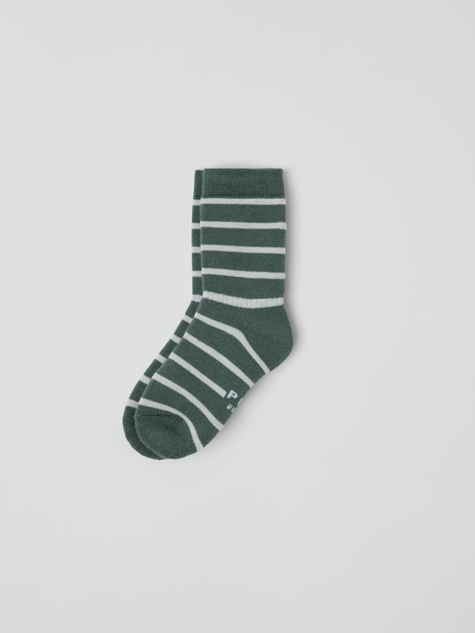 Merino wool terry socks
