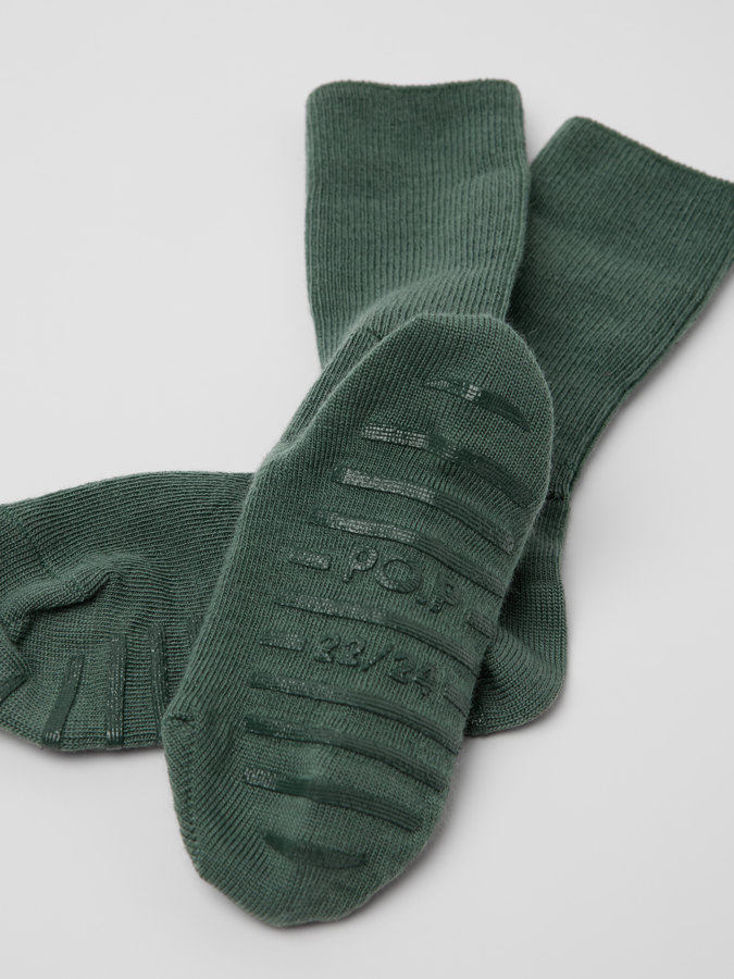 Anti-slip socks merino wool