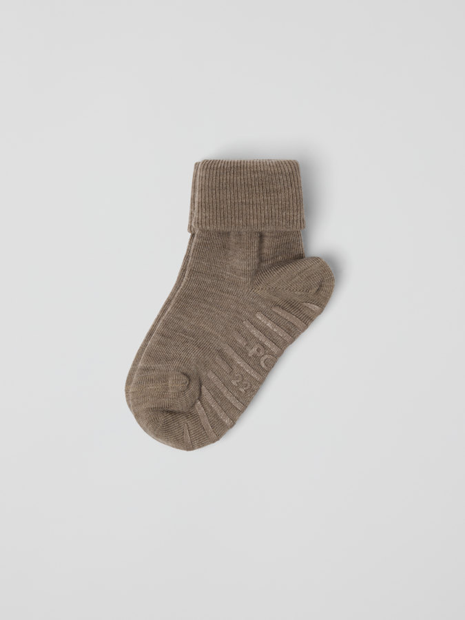 Anti-slip socks merino wool