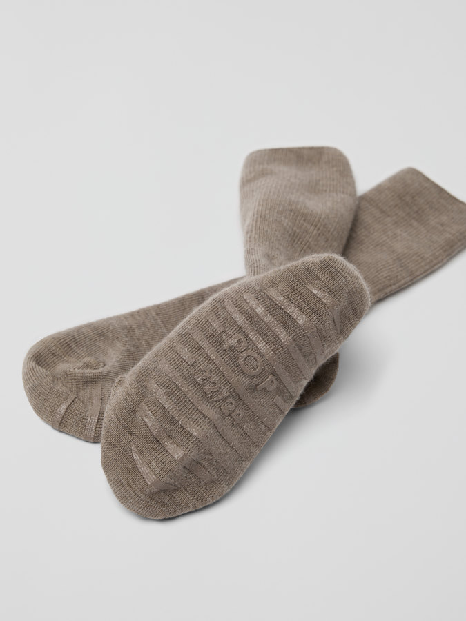 Anti-slip socks merino wool